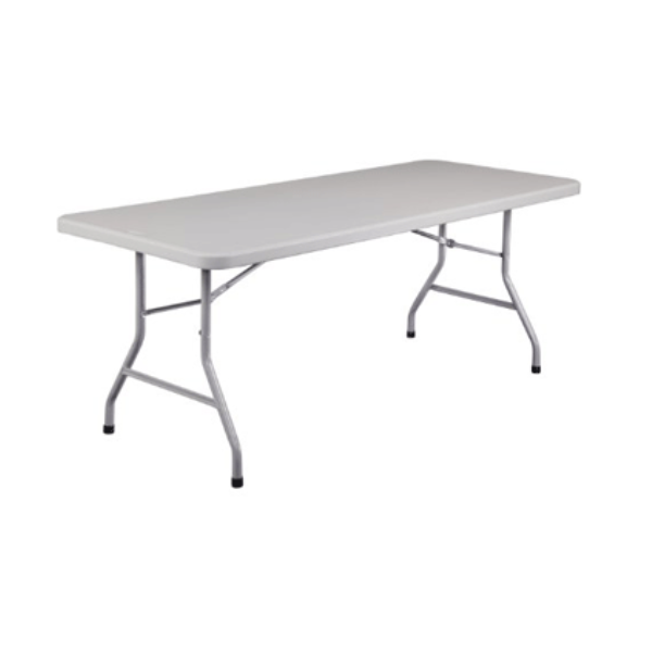 plastic rectangular table